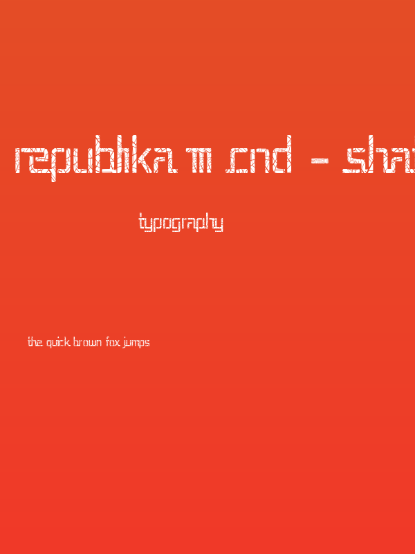 Republika III Cnd - Shatter Poster