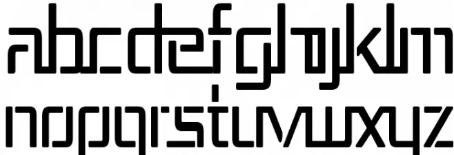 Republika III Cnd Schriftart Groß