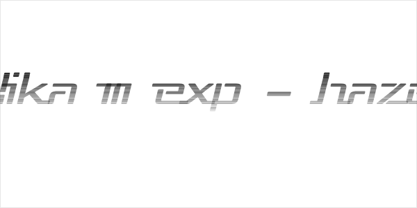 Republika III Exp - Haze Italic Logo