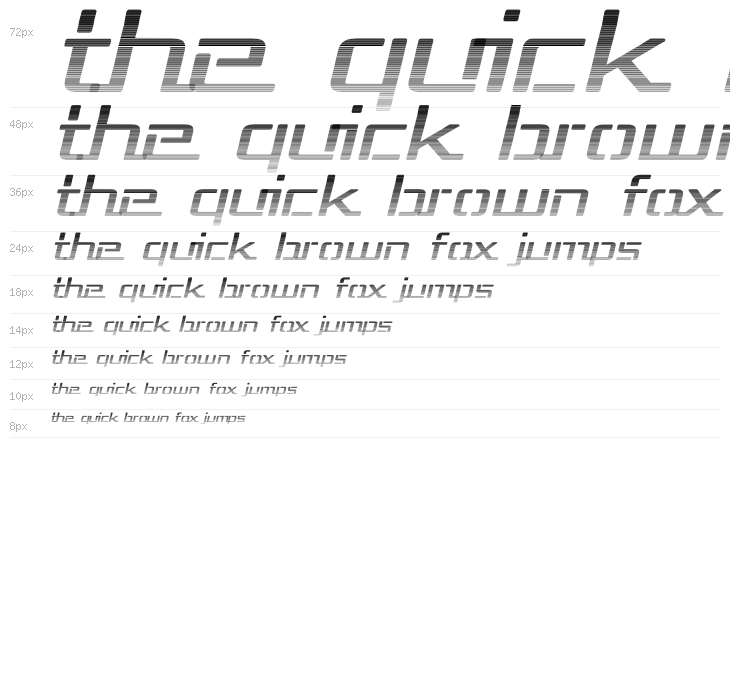 Republika III Exp - Haze Italic Waterfall