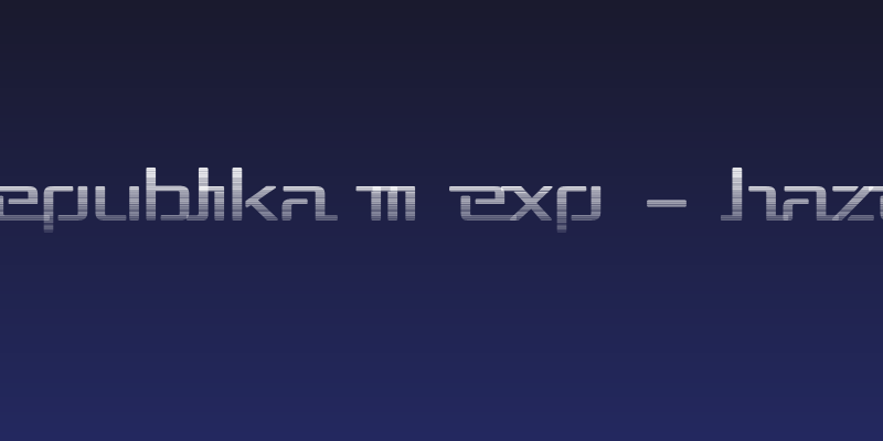 Republika III Exp - Haze Social Header