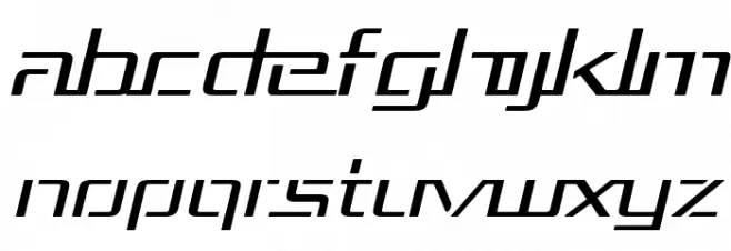 Republika III Exp - Light Italic Polices MAJUSCULES