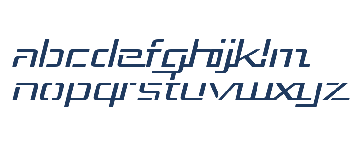 Republika III Exp - Light Italic Lowercase