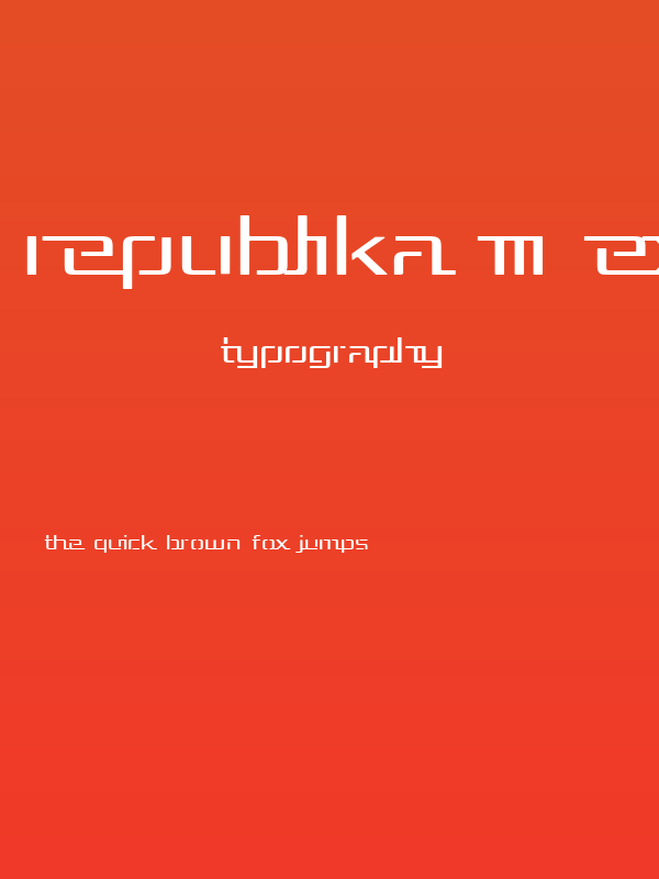 Republika III Exp - Light Poster