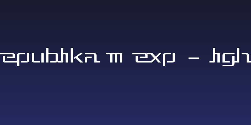 Republika III Exp - Light Social Header