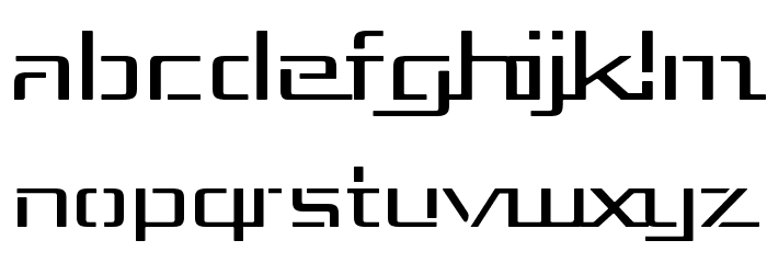 Republika III Exp - Light Font LOWERCASE
