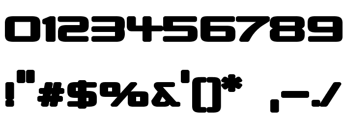 Republika III Exp - Ultra Font OTHER CHARS