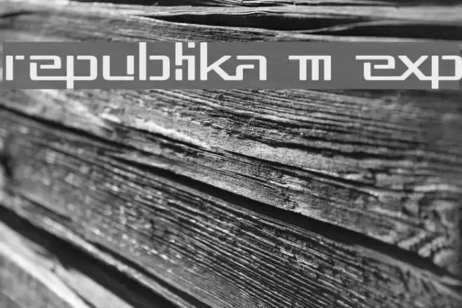 Republika III Exp Caratteri examples
