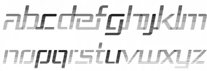 Republika III - Haze Italic Fonte MAIÚSCULAS