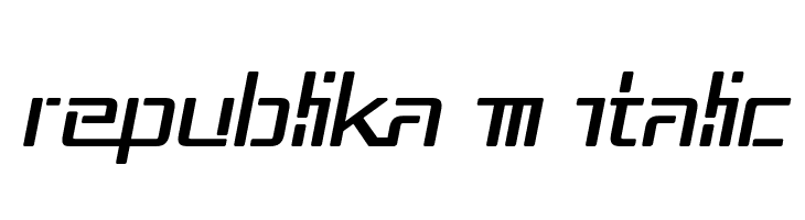 Republika III Italic  baixar fontes gratis