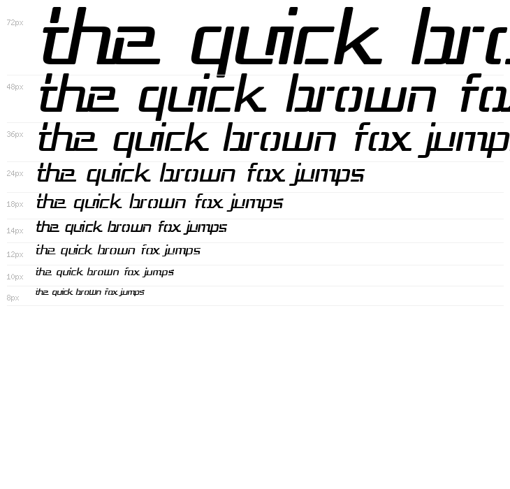 Republika III Italic Waterfall