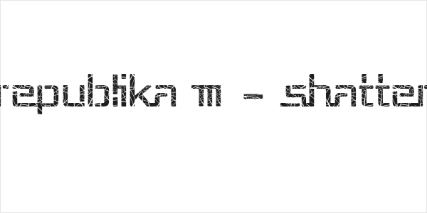 Republika III - Shatter Logo
