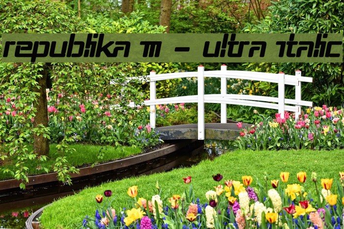 Republika III - Ultra Italic Example 2