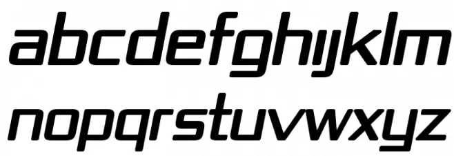 Republika IV Bold Italic Fonte MAIÚSCULAS