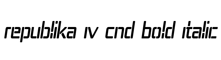 Download Republika Iv Cnd Bold Italic Font Download For Free Ffon SVG Cut Files