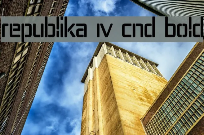 Republika IV Cnd Bold Example 1