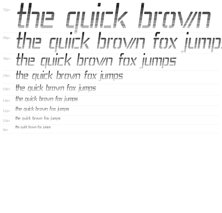 Republika IV Cnd - Haze Italic Waterfall