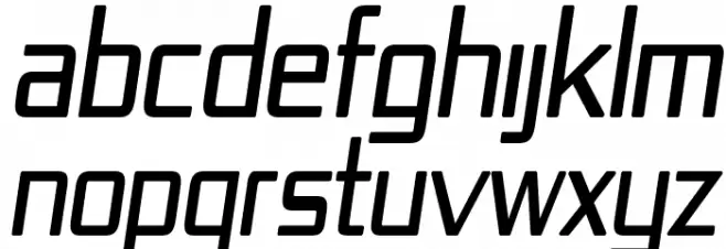 Republika IV Cnd Italic Schriftart Groß
