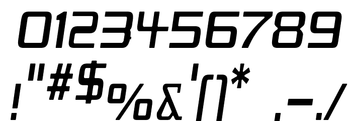 Republika IV Cnd - Light Italic Font OTHER CHARS