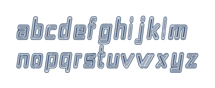 Republika IV Cnd - Maze Italic Lowercase