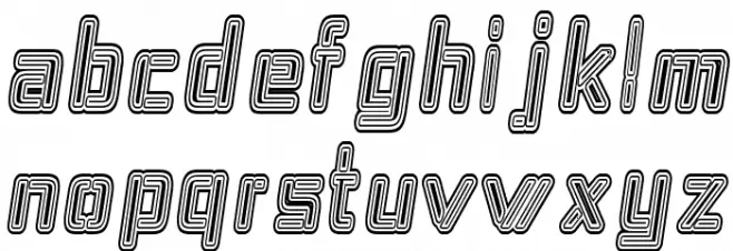 Republika IV Cnd - Maze Italic Шрифта строчной