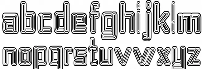 Republika IV Cnd - Maze Caratteri MINUSCOLO