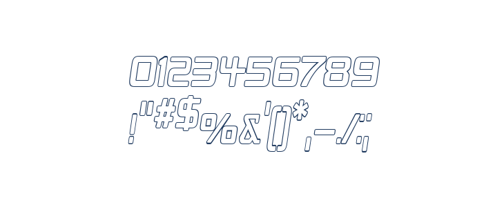 Republika IV Cnd - Outline Italic Other Characters