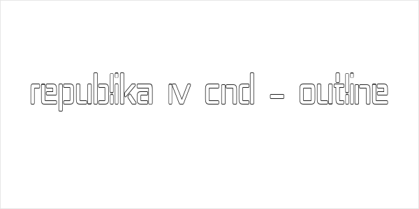 Republika IV Cnd - Outline Logo