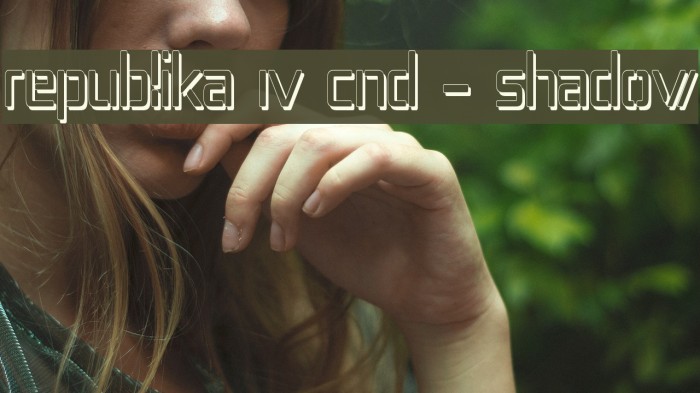 Republika IV Cnd - Shadow Example 3