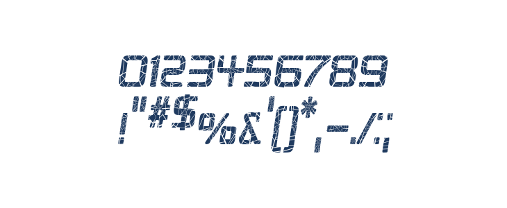 Republika IV Cnd - Shatter Italic Other Characters