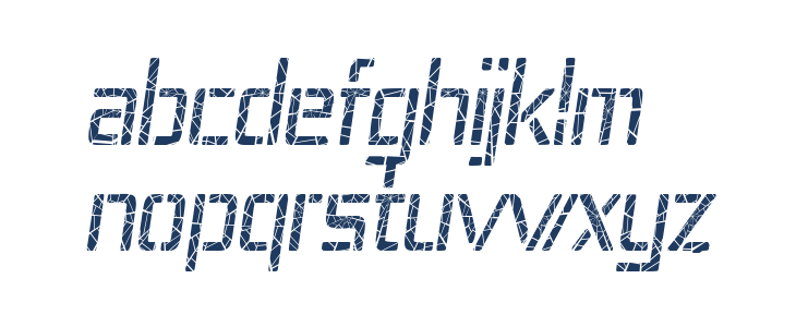 Republika IV Cnd - Shatter Italic Lowercase