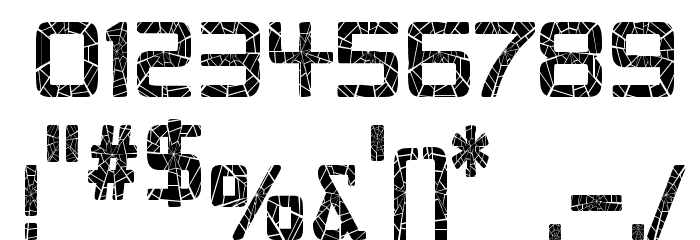 Republika IV Cnd - Shatter Font OTHER CHARS