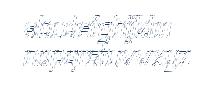 Republika IV Cnd - Sketch Italic Lowercase