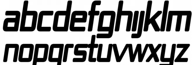 Republika IV Cnd - Ultra Italic Font Litere mari