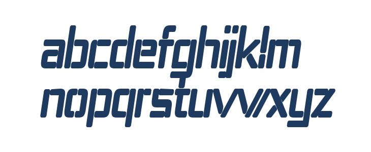 Republika IV Cnd - Ultra Italic Lowercase