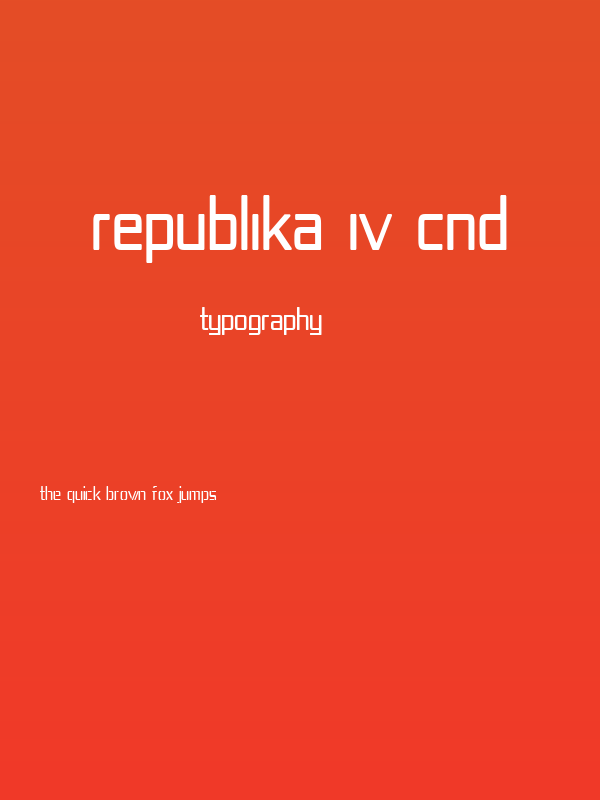 Republika IV Cnd Poster
