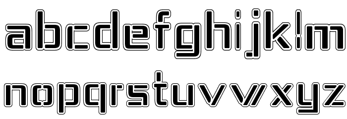 Republika IV - College Font LOWERCASE