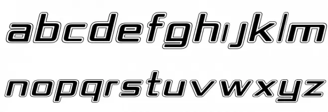 Republika IV Exp - College Italic Fonte MAIÚSCULAS