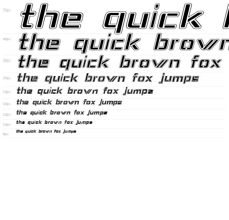 Republika IV Exp - College Italic Waterfall