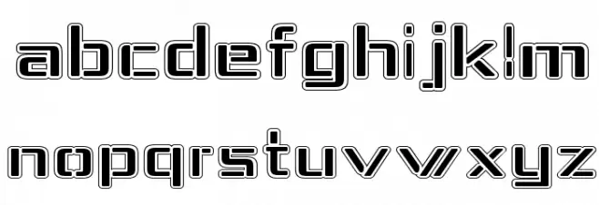 Republika IV Exp - College 字体 小写