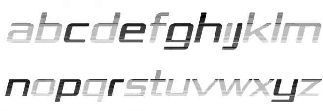 Republika IV Exp - Haze Italic Fonte MAIÚSCULAS