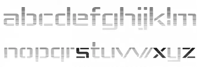 Republika IV Exp - Haze Font Litere mici