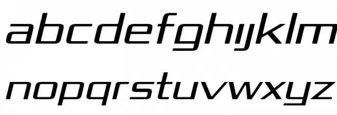 Republika IV Exp - Light Italic Fonte MAIÚSCULAS