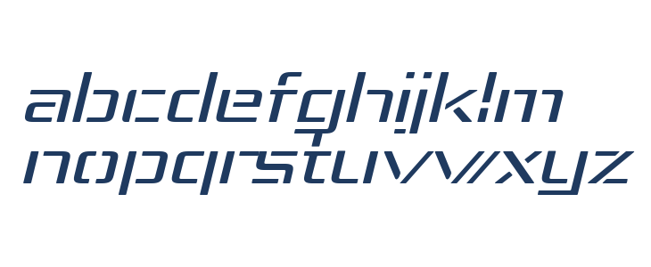 Republika IV Exp - Light Italic Lowercase