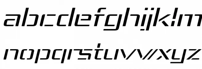 Republika IV Exp - Light Italic Fuentes MINÚSCULAS