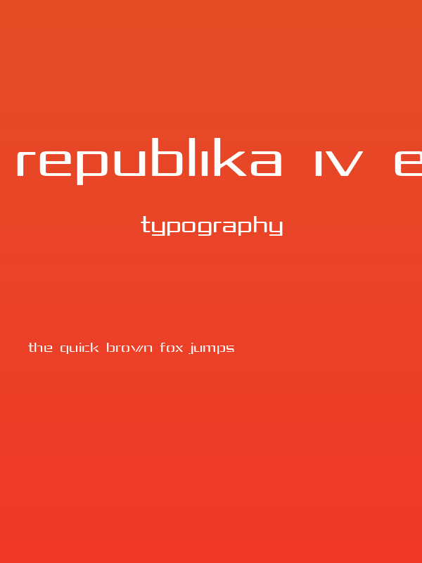 Republika IV Exp - Light Poster