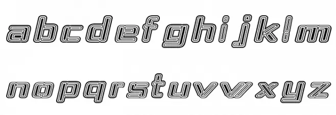 Republika IV Exp - Maze Italic Fuentes MINÚSCULAS