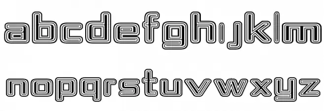 Republika IV Exp - Maze 字体 大写