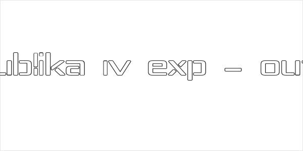 Republika IV Exp - Outline Logo