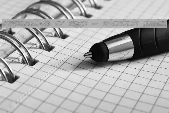 Republika IV Exp - Sketch Italic Font examples